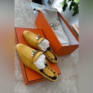 Hermes Kelly Mules 🍊